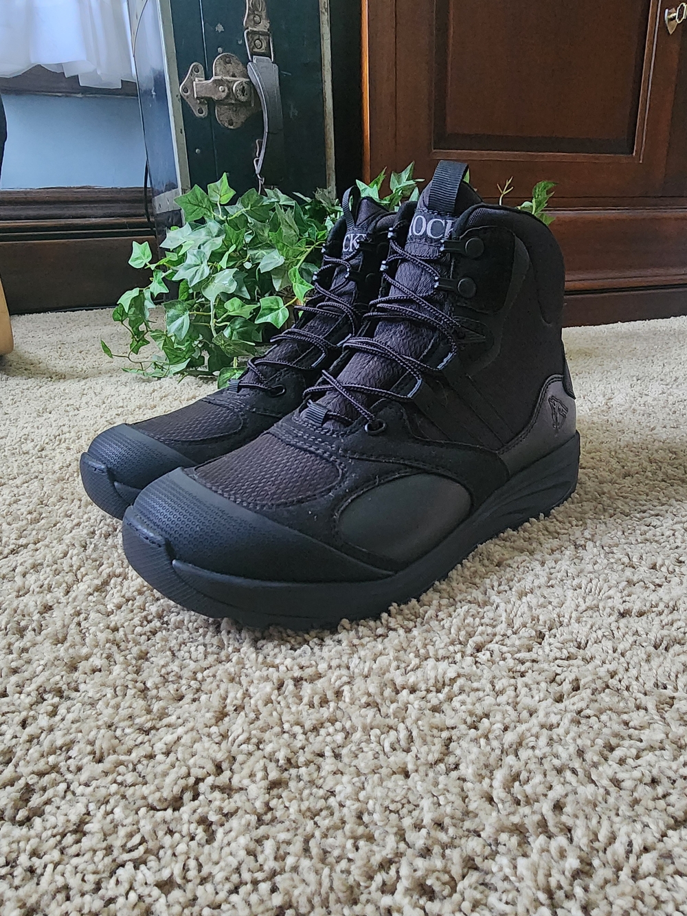 Rocky Men's Ultra Ops Black Tactical Hiking Boots